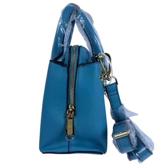 Steve Madden Budha Satchel Crossbody handbag Green Blue OS - Picture 7 of 7